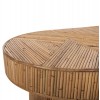 ΤΡΑΠΕΖΙ ΣΑΛΟΝΙΟΥ GATSBY ΟΒΑΛ TOP RATTAN ΧΡΩΜΑ ΦΥΣΙΚΟ 110x59x39Υεκ.