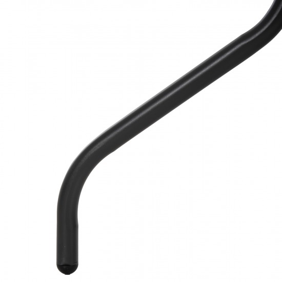 ΤΡΑΠΕΖΙ ΕΞ.ΧΩΡΟΥ ΣΤΡΟΓΓΥΛΟ LINO ΜΕΤΑΛΛΙΚΟ ΓΚΡΙ Φ60x70Υεκ.