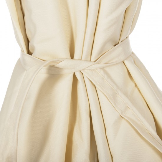 ΟΜΠΡΕΛΑ ΕΠΑΓΓΕΛΜΑΤΙΚΗ ΜΑΚΡΑΜΕ ΚΡΟΣΙ ΜΠΕΖ ΜΕ ΞΥΛΙΝΟ ΣΚΕΛΕΤΟ Φ3X2.50Υm