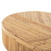 ΚΟΝΣΟΛΑ ΟΒΑΛ GATSBY ΦΥΣΙΚΟ RATTAN ΣΕ ΦΥΣΙΚΟ ΧΡΩΜΑ 110x45x74,5Υεκ.