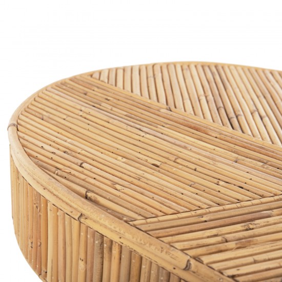 ΚΟΝΣΟΛΑ ΟΒΑΛ GATSBY ΦΥΣΙΚΟ RATTAN ΣΕ ΦΥΣΙΚΟ ΧΡΩΜΑ 110x45x74,5Υεκ.
