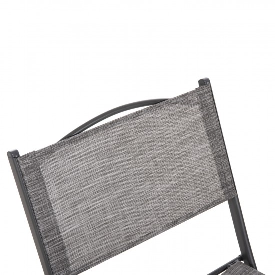ΠΤΥΣΣΟΜΕΝΗ ΚΑΡΕΚΛΑ MAG ΓΚΡΙ ΜΕΤΑΛΛΟ-ΓΚΡΙ TEXTILENE 45x51x81Υεκ.