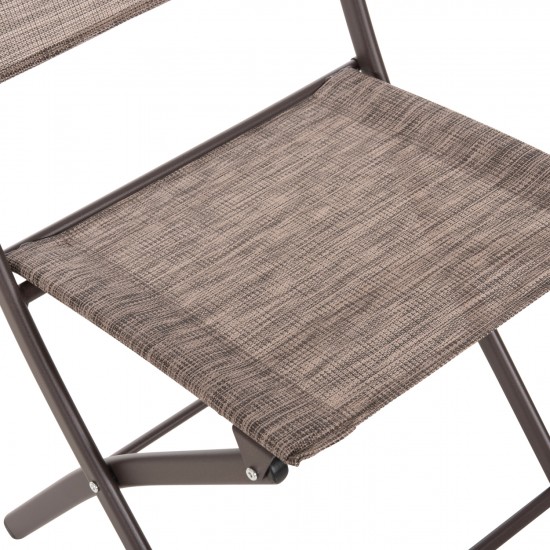 ΠΤΥΣΣΟΜΕΝΗ ΚΑΡΕΚΛΑ MAG ΚΑΦΕ ΜΕΤΑΛΛΟ-ΚΑΦΕ TEXTILENE 45x51x81Υεκ.