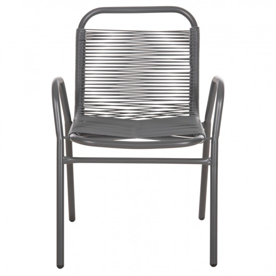 ΠΟΛΥΘΡΟΝΑ ΕΞ.ΧΩΡΟΥ AVRIL ΜΕΤΑΛΛΟ ΚΑΙ ΣΥΝΘ.RATTAN ΣΕ ΓΚΡΙ 54,5x56x78Υεκ.