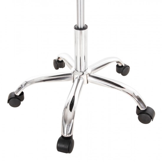 ΚΑΡΕΚΛΑ ΓΡΑΦΕΙΟΥ HOLLIS ΠΟΡΤΟΚΑΛΙ ΒΕΛΟΥΔΟ-ΜΕΤΑΛ.ΠΟΔΙ 58x58x85Υεκ.