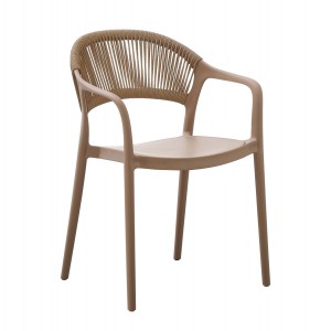 ΠΟΛΥΘΡΟΝΑ ΠΟΛΥΠΡΟΠΥΛΕΝΙΟΥ EVA ΚΑΠΟΥΤΣΙΝΟ ΜΕ ΜΠΕΖ ΣΧΟΙΝΙ 58,5x49x83,5Υεκ.