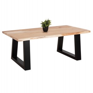 ΤΡΑΠΕΖΙ ΣΑΛΟΝΙΟΥ SOFIA SLIM ΞΥΛΟ ΑΚΑΚΙΑΣ ΣΕ ΑΝΟΙΧΤΟ ΦΥΣΙΚΟ 115x65x45Υεκ.