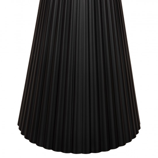 ΤΡΑΠΕΖΙA ΣΑΛΟΝΙΟΥ 2ΤΜΧ DIEN ΜΕΤΑΛΛΙΚΕΣ ΒΑΣΕΙΣ & ΚΕΡΑΜΙΚΟ TOP-ΜΑΥΡΟ Φ56 & Φ43 εκ.