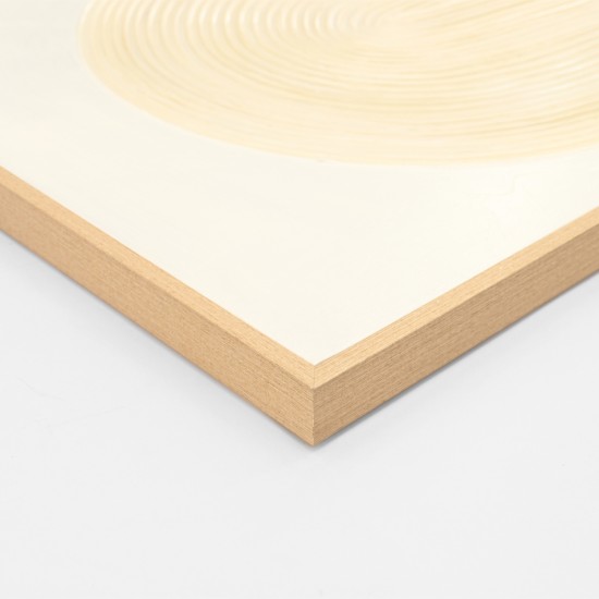 ΠΙΝΑΚΑΣ TOIXOY ΜΕ ΚΟΡΝΙΖΑ ΜΠΕΖ-ΚΑΜΒΑΣ ΛΕΥΚΟΣ ΧΕΙΡΟΠΟΙΗΤΟΣ 80x3,5x120Υεκ.