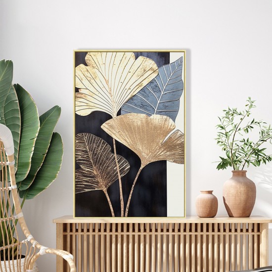 ΠΙΝΑΚΑΣ TOIXOY ΜΕ ΚΟΡΝΙΖΑ ΜΠΕΖ-ΚΑΜΒΑΣ ΕΚΤΥΠΩΣΗ ΠΛΑΤΙΑ ΦΥΛΛΑ 52,5x2,8x72,5Υεκ.