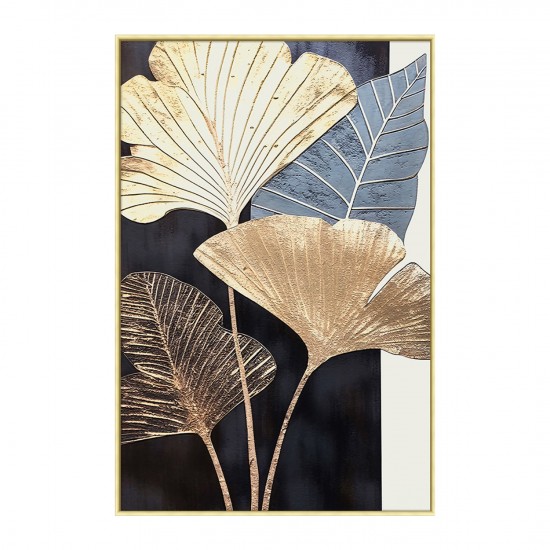 ΠΙΝΑΚΑΣ TOIXOY ΜΕ ΚΟΡΝΙΖΑ ΜΠΕΖ-ΚΑΜΒΑΣ ΕΚΤΥΠΩΣΗ ΠΛΑΤΙΑ ΦΥΛΛΑ 52,5x2,8x72,5Υεκ.