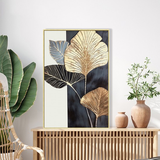 ΠΙΝΑΚΑΣ TOIXOY ΜΕ ΚΟΡΝΙΖΑ ΜΠΕΖ-ΚΑΜΒΑΣ ΕΚΤΥΠΩΣΗ ΠΛΑΤΙΑ ΦΥΛΛΑ 52,5x2,8x72,5Υεκ.