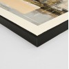 ΠΙΝΑΚΑΣ ΤΟΙΧΟΥ ABSTRACT ΜΕ ΚΟΡΝΙΖΑ ΜΑΥΡΗ-ΚΑΜΒΑΣ 142x4.5x72Υεκ
