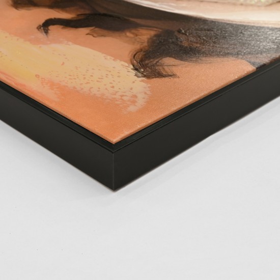 ΠΙΝΑΚΑΣ TOIXOY ΚΟΡΝΙΖΑ ΜΑΥΡΗ-ΚΑΜΒΑΣ ΕΚΤΥΠΩΣΗ ΓΥΝΑΙΚΕΙΑ ΦΙΓΟΥΡΑ 82x4,5x122Υεκ.