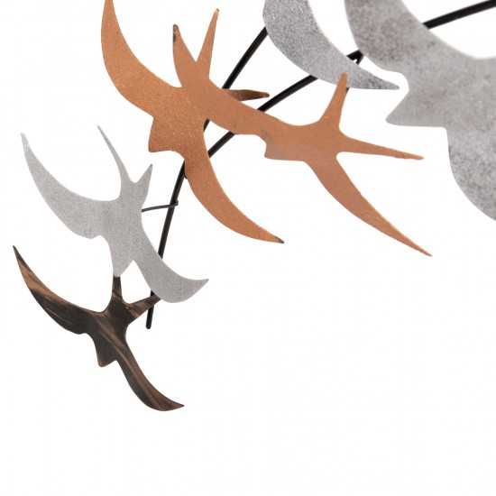 ΔΙΑΚΟΣΜΗΤΙΚΟ ΤΟΙΧΟΥ ΠΟΥΛΙΑ ΜΕΤΑΛΛΟ-ΠΟΛΥΧΡΩΜΟ 131x11(βάθος)x70Υεκ.