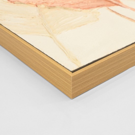 ΠΙΝΑΚΑΣ TOIXOY ΜΕ ΚΟΡΝΙΖΑ ΜΠΕΖ-ΚΑΜΒΑΣ-ΠΛΑΤΙΑ ΦΥΛΛΑ 72x4,5x102Υεκ.