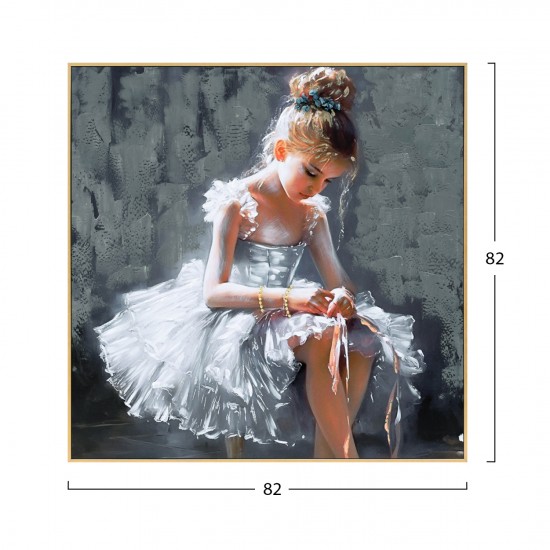 ΠΙΝΑΚΑΣ TOIXOY ΚΟΡΝΙΖΑ ΜΠΕΖ-ΚΑΜΒΑΣ ΕΚΤΥΠΩΣΗ ΕΙΚΟΝΑ ΚΟΡΙΤΣΙΟΥ 82x4,5x82Υεκ.