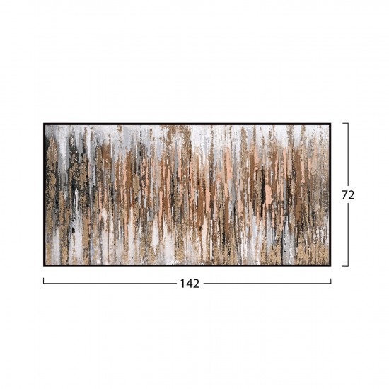 ΠΙΝΑΚΑΣ ΤΟΙΧΟΥ ABSTRACT ΜΕ ΚΟΡΝΙΖΑ ΜΑΥΡΗ-ΚΑΜΒΑΣ 142x4.5x72Υεκ ΠΙΝΑΚΑΣ ΤΟΙΧΟΥ ABSTRACT ΜΕ ΚΟΡΝΙΖΑ ΜΑΥΡΗ-ΚΑΜΒΑΣ 142x4.5x72Υεκ