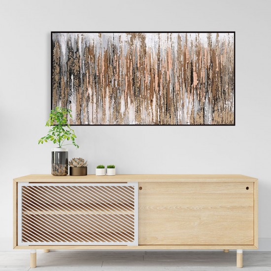 ΠΙΝΑΚΑΣ ΤΟΙΧΟΥ ABSTRACT ΜΕ ΚΟΡΝΙΖΑ ΜΑΥΡΗ-ΚΑΜΒΑΣ 142x4.5x72Υεκ ΠΙΝΑΚΑΣ ΤΟΙΧΟΥ ABSTRACT ΜΕ ΚΟΡΝΙΖΑ ΜΑΥΡΗ-ΚΑΜΒΑΣ 142x4.5x72Υεκ