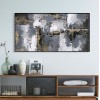 ΠΙΝΑΚΑΣ ΤΟΙΧΟΥ ABSTRACT ΜΕ ΚΟΡΝΙΖΑ ΜΑΥΡΗ-ΚΑΜΒΑΣ 142x4.5x72Υεκ