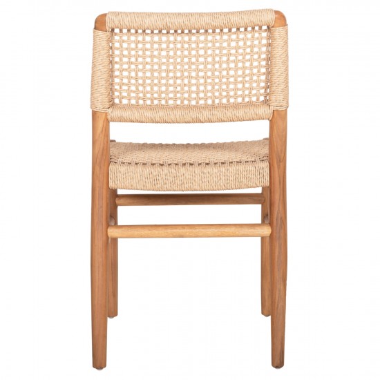 ΚΑΡΕΚΛΑ ROSCO ΞΥΛΟ ΤΕΑΚ ΦΥΣΙΚΟ-ΣΧΟΙΝΙ VIRO ΜΠΕΖ 46x55x79Υεκ.