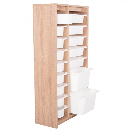 ΣΥΡΤΑΡΙΕΡΑ SANI ΜΕΛΑΜΙΝΗ SONAMA-16 ΛΕΥΚΑ ΣΥΡΤΑΡΙΑ P.E. 69x30x131,5Υεκ