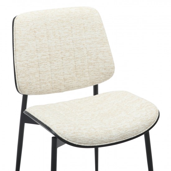 ΚΑΡΕΚΛΑ ΤΡΑΠΕΖΑΡΙΑΣ CONTI ΜΑΥΡΟ ΜΕΤΑΛΛΟ & Κ.Π.-ΕΚΡΟΥ ΥΦΑΣΜΑ 48,5x56x82,5Υεκ