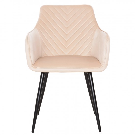 ΠΟΛΥΘΡΟΝΑ LATRELL ΕΚΡΟΥ ΒΕΛΟΥΔΟ & ΜΑΥΡΑ ΜΕΤΑΛΛΙΚΑ ΠΟΔΙΑ 57x56x84Yεκ.