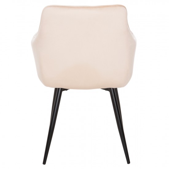 ΠΟΛΥΘΡΟΝΑ LATRELL ΕΚΡΟΥ ΒΕΛΟΥΔΟ & ΜΑΥΡΑ ΜΕΤΑΛΛΙΚΑ ΠΟΔΙΑ 57x56x84Yεκ.