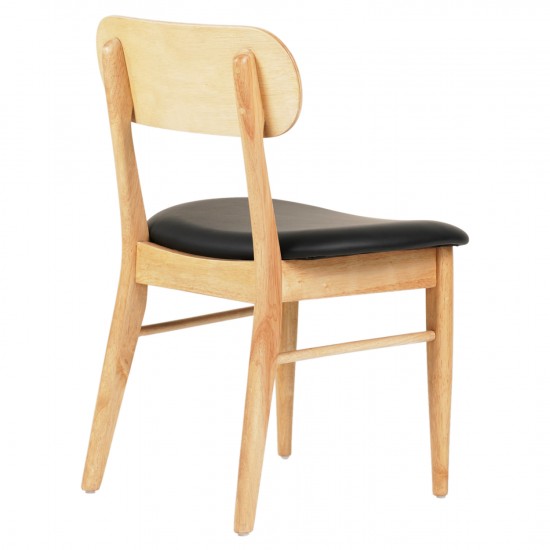 KΑΡΕΚΛΑ ΤΡΑΠΕΖΑΡΙΑΣ SEKOR RUBBERWOOD-ΜΑΥΡΟ PU 50x50x80Υεκ. KΑΡΕΚΛΑ ΤΡΑΠΕΖΑΡΙΑΣ SEKOR RUBBERWOOD-ΜΑΥΡΟ PU 50x50x80Υεκ.
