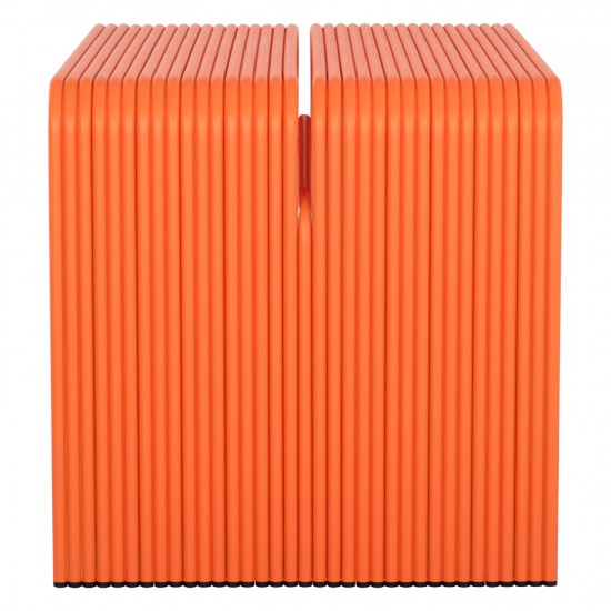 ΤΡΑΠΕΖΙ ΤΡΑΠΕΖΑΡΙΑΣ ΣΕΙΡΑ INTREPID ΑΛΟΥΜΙΝΙΟ ΠΟΡΤΟΚΑΛΙ 121x70x70Υεκ.