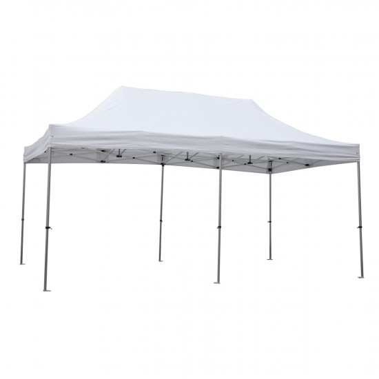 GAZEBO Β.ΤΥΠΟΥ CRESSEN ΠΤΥΣΣΟΜ.-ΣΚΕΛΕΤΟΣ ΑΛΟΥΜ.ΑΣΗΜΙ-ΛΕΥΚΟ ΠΑΝΙ 3x6x3,4Yεκ