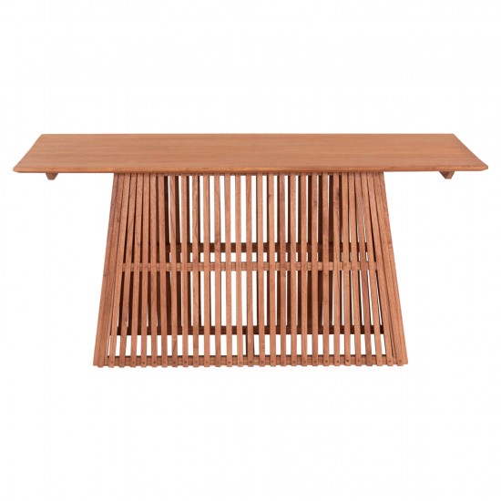 ΤΡΑΠΕΖΙ ΤΡΑΠΕΖΑΡΙΑΣ ΟΡΘΟΓΩΝΙΟ FRANTZ ΜΑΣΙΦ MINDI ΞΥΛΟ 160x79,5x76,5Yεκ.