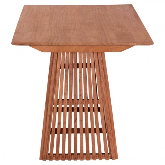 ΤΡΑΠΕΖΙ ΤΡΑΠΕΖΑΡΙΑΣ ΟΡΘΟΓΩΝΙΟ FRANTZ ΜΑΣΙΦ MINDI ΞΥΛΟ 160x79,5x76,5Yεκ.