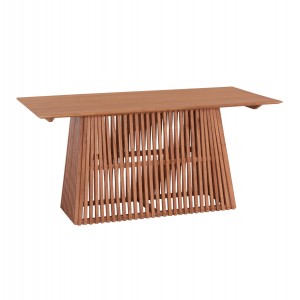 ΤΡΑΠΕΖΙ ΤΡΑΠΕΖΑΡΙΑΣ ΟΡΘΟΓΩΝΙΟ FRANTZ ΜΑΣΙΦ MINDI ΞΥΛΟ 160x79,5x76,5Yεκ.