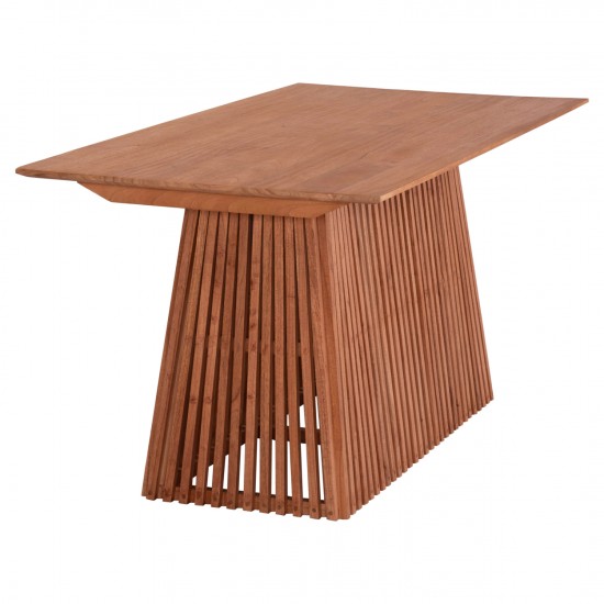 ΤΡΑΠΕΖΙ ΤΡΑΠΕΖΑΡΙΑΣ ΟΡΘΟΓΩΝΙΟ FRANTZ ΜΑΣΙΦ MINDI ΞΥΛΟ 160x79,5x76,5Yεκ.