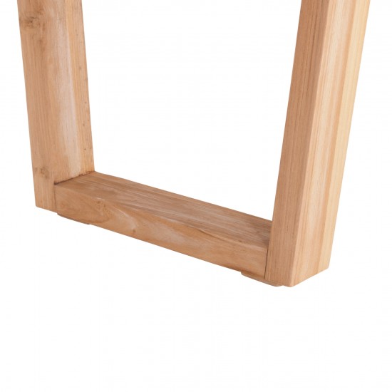 ΤΡΑΠΕΖΙ ΤΡΑΠΕΖΑΡΙΑΣ LEOPOLD ΜΑΣΙΦ ΞΥΛΟ ΤΕΑΚ-ΑΝΟΙΧΤΟ ΦΥΣΙΚΟ 200,5x107x76Yεκ