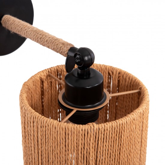 ΑΠΛΙΚΑ ΤΟΙΧΟΥ LANT ΜΕΤΑΛΛΙΚΗ ΒΑΣΗ-ΣΧΟΙΝΙ- [Ε27] 15x15x35-23Υεκ.