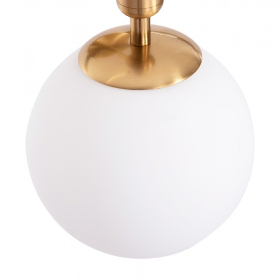 ΑΠΛΙΚΑ ΤΟΙΧΟΥ HOMY ΜΕΤΑΛΛΙΚΗ ΒΑΣΗ ΧΡΥΣΗ-ΓΥΑΛΙ [Ε27] 14x21x33Υεκ.