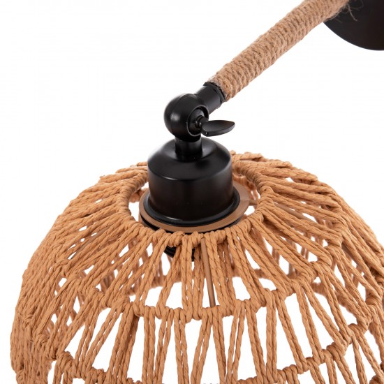 ΑΠΛΙΚΑ ΤΟΙΧΟΥ GLIDE ΜΕΤΑΛΛΙΚΗ ΒΑΣΗ-ΣΧΟΙΝΙ- [Ε27] 22x22x35-21Υεκ.