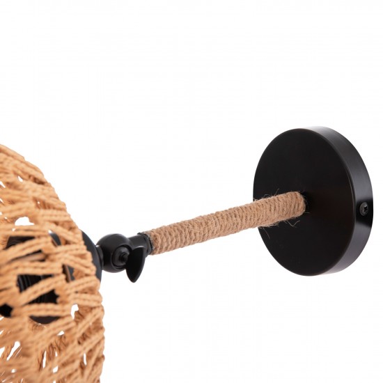 ΑΠΛΙΚΑ ΤΟΙΧΟΥ GLIDE ΜΕΤΑΛΛΙΚΗ ΒΑΣΗ-ΣΧΟΙΝΙ- [Ε27] 22x22x35-21Υεκ.