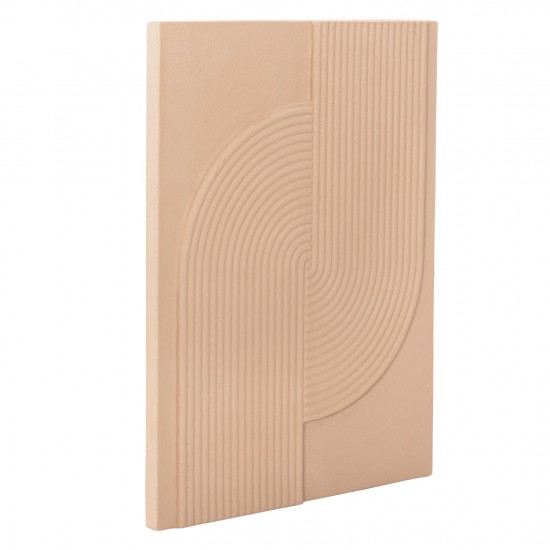 ΠΙΝΑΚΑΣ ΟΡΘΟΓΩΝΙΟΣ ΣΕΙΡΑ SANTORINI MDF ΣΕ ΜΠΕΖ ΧΡΩΜΑ 60x4(πάχος)x80Υεκ.