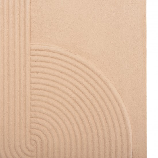 ΠΙΝΑΚΑΣ ΟΡΘΟΓΩΝΙΟΣ ΣΕΙΡΑ SANTORINI MDF ΣΕ ΜΠΕΖ ΧΡΩΜΑ 60x4(πάχος)x80Υεκ.