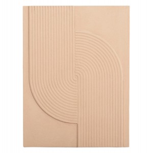 ΠΙΝΑΚΑΣ ΟΡΘΟΓΩΝΙΟΣ ΣΕΙΡΑ SANTORINI MDF ΣΕ ΜΠΕΖ ΧΡΩΜΑ 60x4(πάχος)x80Υεκ.