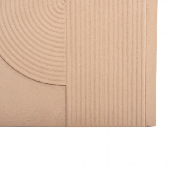 ΠΙΝΑΚΑΣ ΟΡΘΟΓΩΝΙΟΣ ΣΕΙΡΑ SANTORINI MDF ΣΕ ΜΠΕΖ ΧΡΩΜΑ 60x4(πάχος)x80Υεκ.