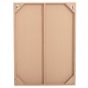 ΠΙΝΑΚΑΣ ΟΡΘΟΓΩΝΙΟΣ ΣΕΙΡΑ SANTORINI MDF ΣΕ ΜΠΕΖ ΧΡΩΜΑ 60x4(πάχος)x80Υεκ.