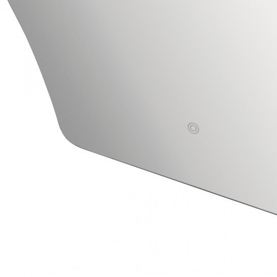 ΚΑΘΡΕΠΤΗΣ TOIXOY ΣΕΙΡΑ TORCH ΣΚΕΛΕΤΟΣ MDF-LED ΟΠΙΣΘΙΟΣ ΦΩΤΙΣΜΟΣ 67x87Υεκ.