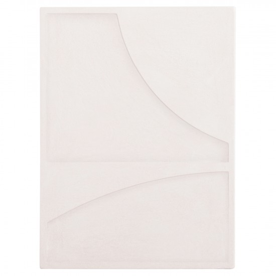 ΠΙΝΑΚΑΣ ΟΡΘΟΓΩΝΙΟΣ ΣΕΙΡΑ SANTORINI MDF ΥΠΟΛΕΥΚΟ ΧΡΩΜΑ 60x4(πάχος)x80Υεκ.