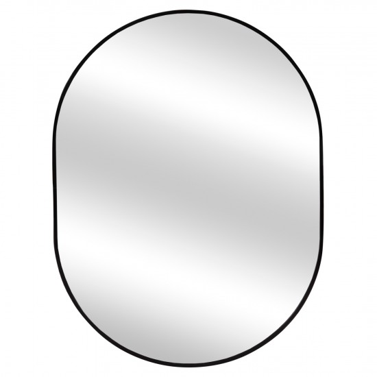 ΚΑΘΡΕΠΤΗΣ ΤΟΙΧΟΥ ΣΕΙΡΑ ARCHER ΠΛΑΙΣΙΟ ΟΒΑΛ ΑΛΟΥΜΙΝΙΟΥ ΜΑΥΡΟ 59x79Υεκ