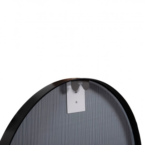 ΚΑΘΡΕΠΤΗΣ ΤΟΙΧΟΥ ΣΕΙΡΑ ARCHER ΠΛΑΙΣΙΟ ΟΒΑΛ ΑΛΟΥΜΙΝΙΟΥ ΜΑΥΡΟ 59x79Υεκ